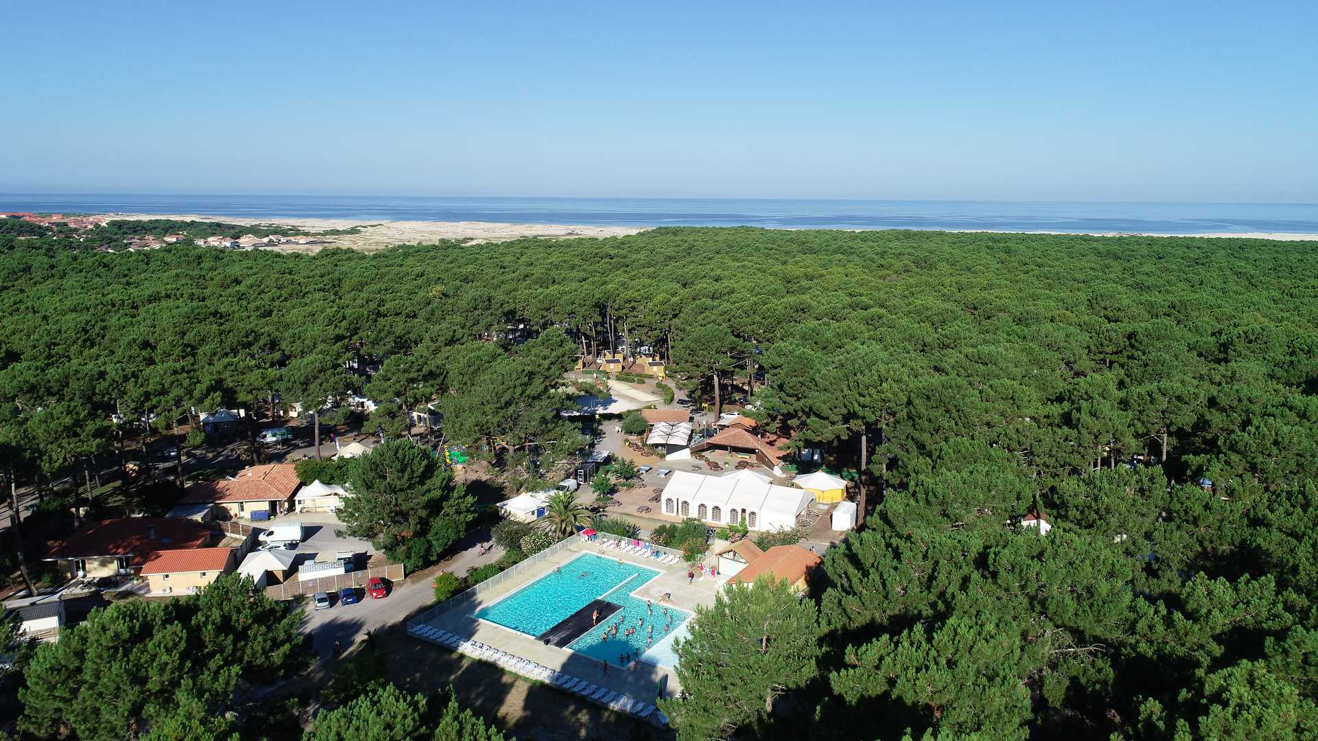 Camping Campéole Le Vivier à Biscarrosse Plage Tourisme Landes