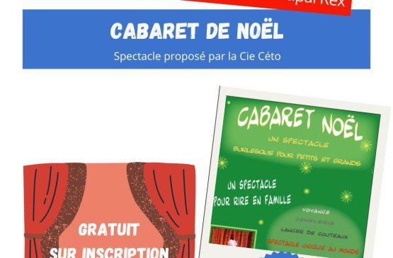 Cabaret de Noël par la Cie Céto Le 18 déc 2024