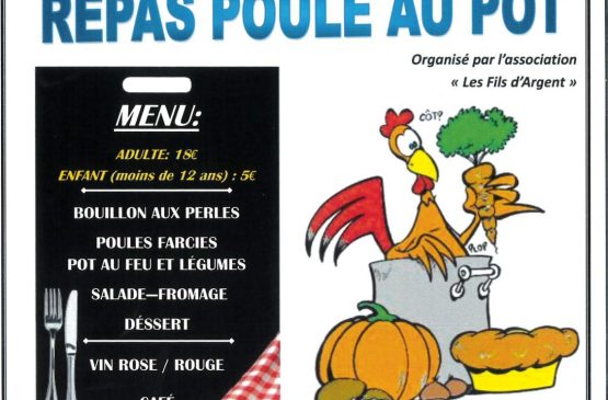 Repas poule au pot Le 25 janv 2025