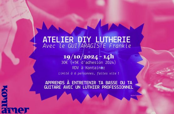 Atelier Diy Lutherie Le 19 oct 2024