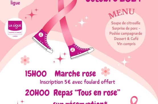 Marche Rose et Repas Le 26 oct 2024