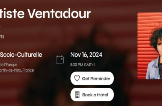 Concert Baptiste Ventadour - Nos années perdues Le 16 nov 2024