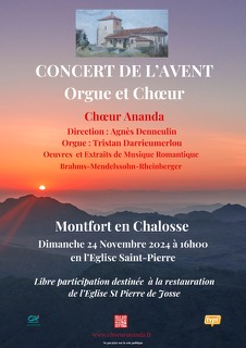 Concert Ananda Le 24 nov 2024