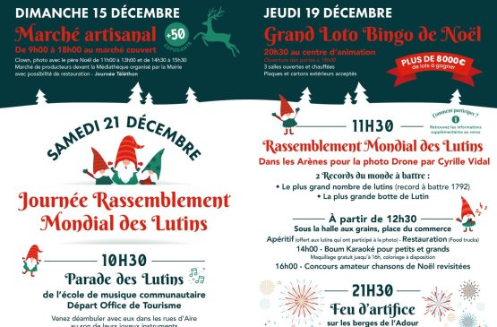 Grand loto-bingo de Noël à Aire-sur-l