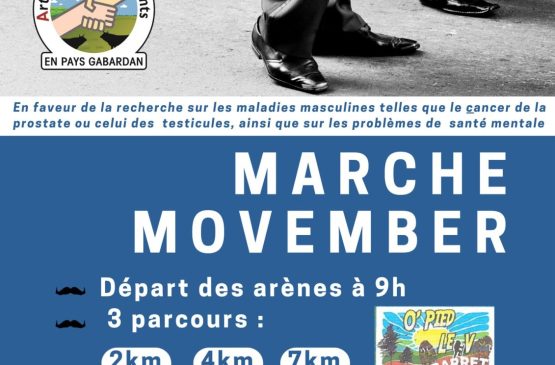 Marche Movember Le 10 nov 2024