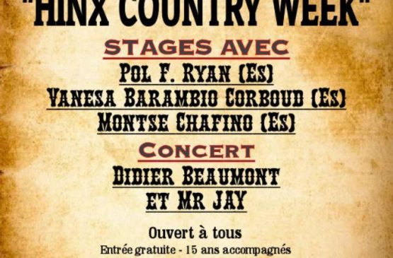 Hinx Country Week 2025 Du 7 au 9 juin 2025