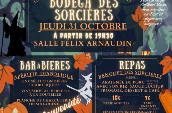 Bodega des Sorcières Du 31 oct au 1 nov 2024