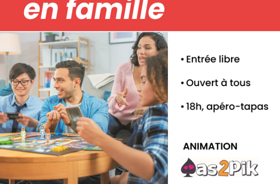 Jeux de société en famille Le 24 oct 2024