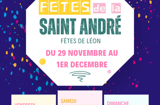 Fêtes de la St André Du 29 nov au 1 déc 2024