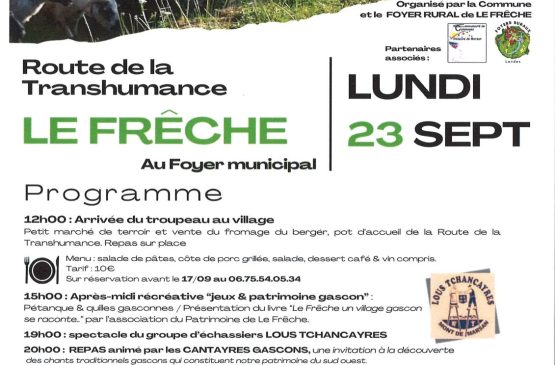 La Route de la Transhumance Le 23 sept 2024