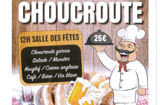 Choucroute Le 11 nov 2024