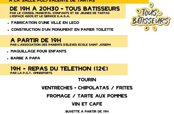 Téléthon Tartas 2024 Le 30 nov 2024