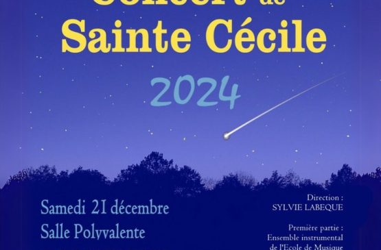 Concert de la Sainte Cécile Le 21 déc 2024