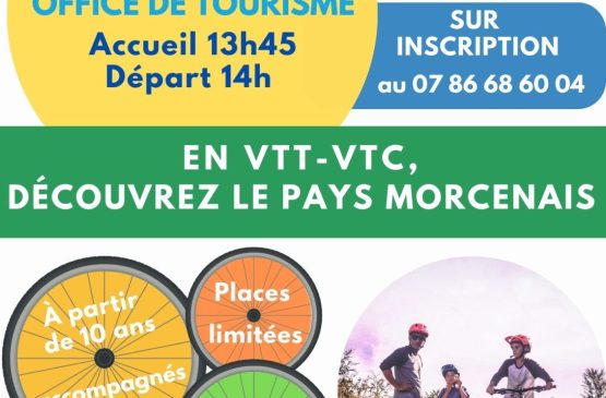 En VTT-VTC, découvrez le Pays Morcenais Le 28 déc 2024