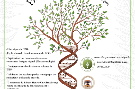 Symposium - Biodynamiseur Botanique de Gaujacq Du 23 au 25 nov 2024