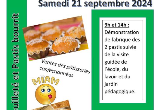 JEP : Ateliers culinaires Le 21 sept 2024