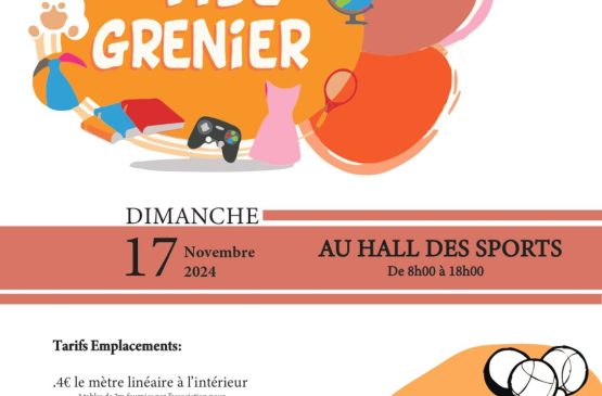 Vide grenier de la pétanque Le 17 nov 2024