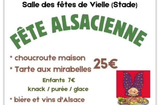 Grande fête alsacienne Du 2 au 3 nov 2024