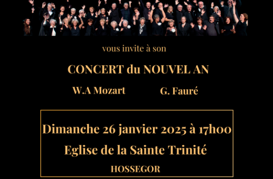 Concert du nouvel an - Chœur Arnanda Le 26 janv 2025