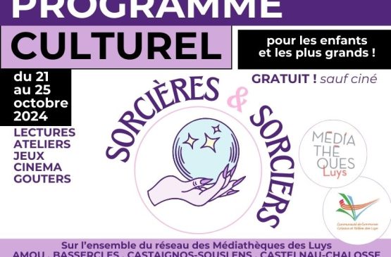 Lecture : sorcières et sorciers : potions et sortilèges